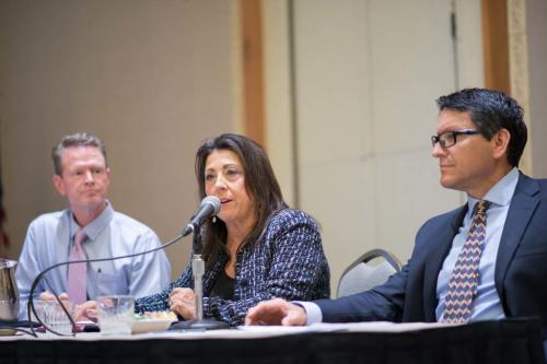 (left to right) James Busby, Christie Comanita & Bill Molina