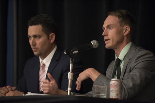 ATRA Senior Research Analyst Sean McCarthy (left) & ADOR Deputy Director Grant Nulle